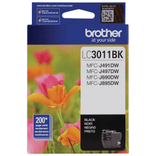 Load image into Gallery viewer, Brother LC3011 Black Ink Cartridge, LC3011BKS