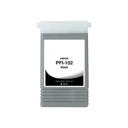 Clover Imaging Group Wide Format - 130 ml - photo black - compatible - box - remanufactured - ink cartridge (alternative for: Canon PFI-102BK) - for Canon imagePROGRAF iPF510, iPF605, iPF650, iPF655, iPF720, iPF750, iPF755, LP17, LP24