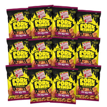 Load image into Gallery viewer, Slim Jim Pork Rinds, Hog Wild BBQ, 2 Oz, Pack Of 12 Bags