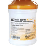 Sani Professional Disposable Bleach Wipes - Wipe - 75 / Canister - 900 / Carton - White