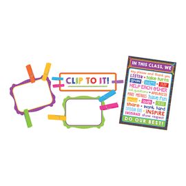 Carson-Dellosa Clip Chart Classroom Management Bulletin Board Set, Multicolor, Grades Pre-K - 5