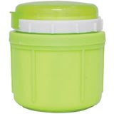 Range Kleen 10-Ounce Food Jar with Spoon/Fork Combo - Food Storage, Transporting, Soup, Sauce, Dipping, Egg, Pasta - Dishwasher Safe - Microwave Safe - Multicolor - Polypropylene, Foam Body