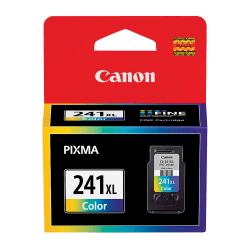 Canon CL-241XL ChromaLife 100 Tri-Color High-Yield Ink Cartridge, 5208B001