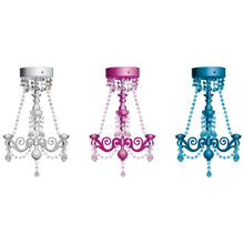Load image into Gallery viewer, Inkology LED Locker Chandeliers, Assorted Colors, Pack Of 6 Chandeliers