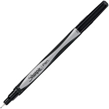 Load image into Gallery viewer, Sanford Sharpie Pens, Box Of 36, Fine Point, Black Barrel, Black Ink
