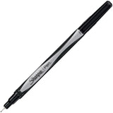 Sanford Sharpie Pens, Box Of 36, Fine Point, Black Barrel, Black Ink