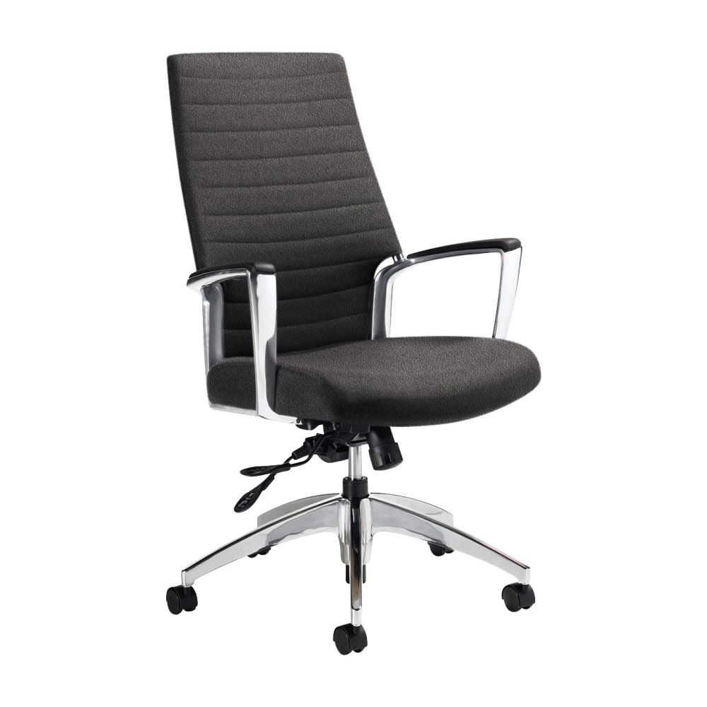 Global Accord High-Back Tilter Chair, 44inH x 25inW x 25inD, Slate