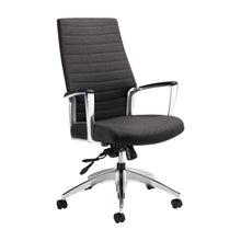 Load image into Gallery viewer, Global Accord High-Back Tilter Chair, 44inH x 25inW x 25inD, Slate