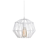 Kenroy Home Mindi 1-Light Swag Pendant, 10inW, Weathered White