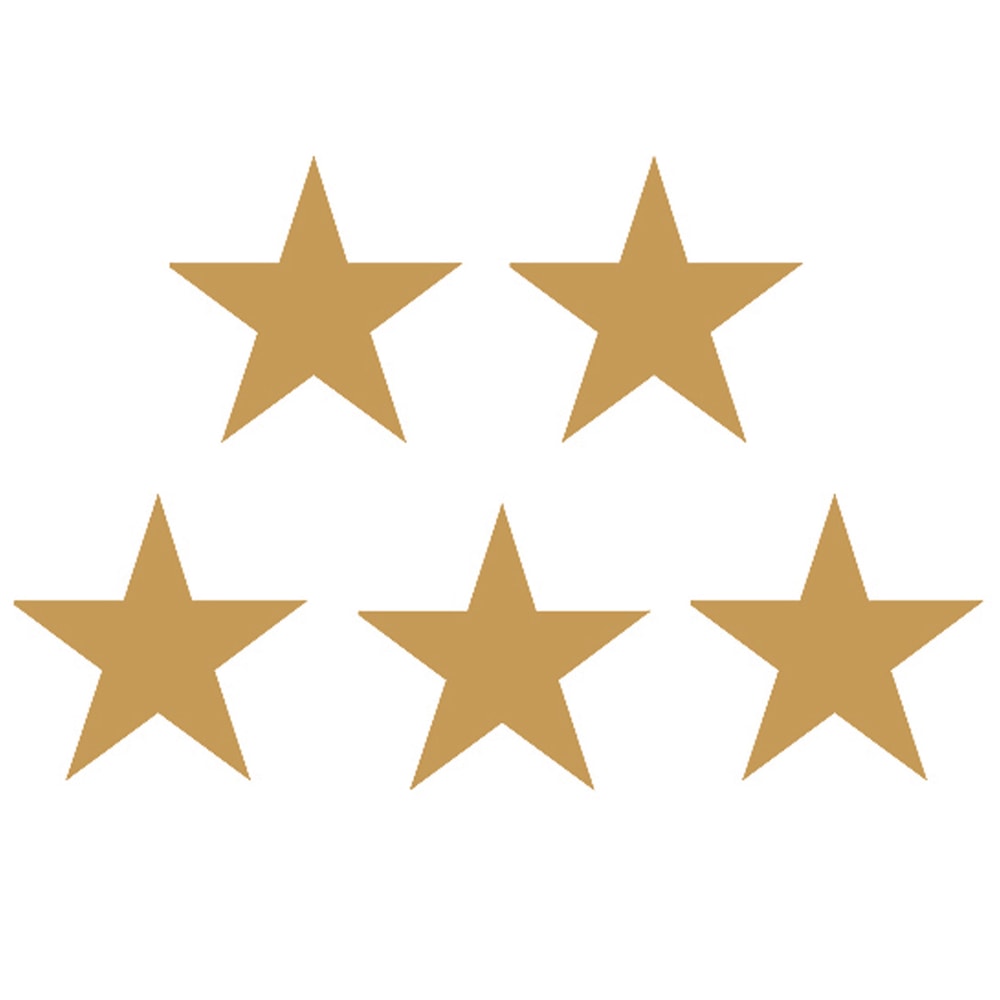 Teacher Created Resources Gold Stars Foil Stickers, 1/2in, Gold, Pre-K - Grade 12, Pack Of 294