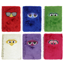 Load image into Gallery viewer, Inkology Fluffles Journals, A5 Size, 5-7/8in x 8-1/4in, College Ruled, 120 Sheets, Assorted Colors, Pack Of 6 Journals