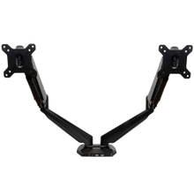 Load image into Gallery viewer, StarTech.com Dual Monitor Arm - USB Hub and Audio Ports in Base - Monitors up to 32in - VESA Monitor Stand Desk Mount