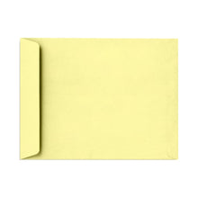 Load image into Gallery viewer, LUX Open-End 9in x 12in Envelopes, Peel &amp; Press Closure, Lemonade Yellow, Pack Of 500