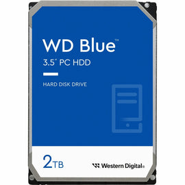 Western Digital Blue WD20EZAZ 2 TB Hard Drive - 3.5in Internal - SATA (SATA/600) - Desktop PC Device Supported - 5400rpm - 2 Year Warranty
