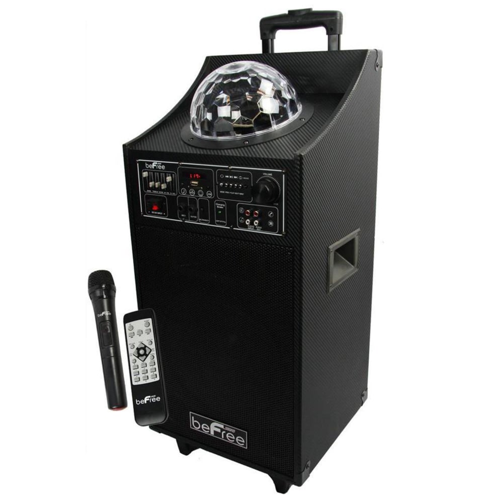 BeFree Sound Portable Bluetooth Speaker With Projection Party Light Dome, 99597499M