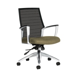 Global Accord Mesh Mid-Back Tilter Chair, 37inH x 25inW x 25inD, Beach Day