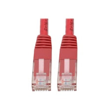 Load image into Gallery viewer, Tripp Lite Cat6 Cat5e Gigabit Molded Patch Cable RJ45 M/M 550MHz Red 6ft 6ft - 1 x RJ-45 Male Network - 1 x RJ-45 Male Network - Gold Plated Contact - Red