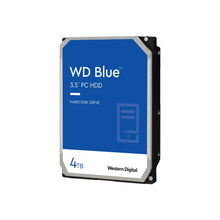 Load image into Gallery viewer, Western Digital Blue WD40EZAZ 4 TB Hard Drive - 3.5in Internal - SATA (SATA/600) - Desktop PC, All-in-One PC Device Supported - 5400rpm - 2 Year Warranty - Bulk