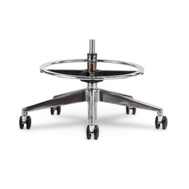 X-Chair Stool Conversion Kit For X-Tech Chairs, 24in x 25in, Silver