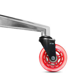 X-Chair FS Replacement Wheels For X-Tech Chairs, Red