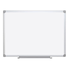 Load image into Gallery viewer, Bi silque Earth It Dry-Erase Whiteboard, Enamel, 36in x 24in, Aluminum Frame With Silver Finish