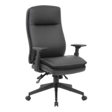 Load image into Gallery viewer, Boss Office Products Caressoft Executive Ergonomic High-Back Chair, Black