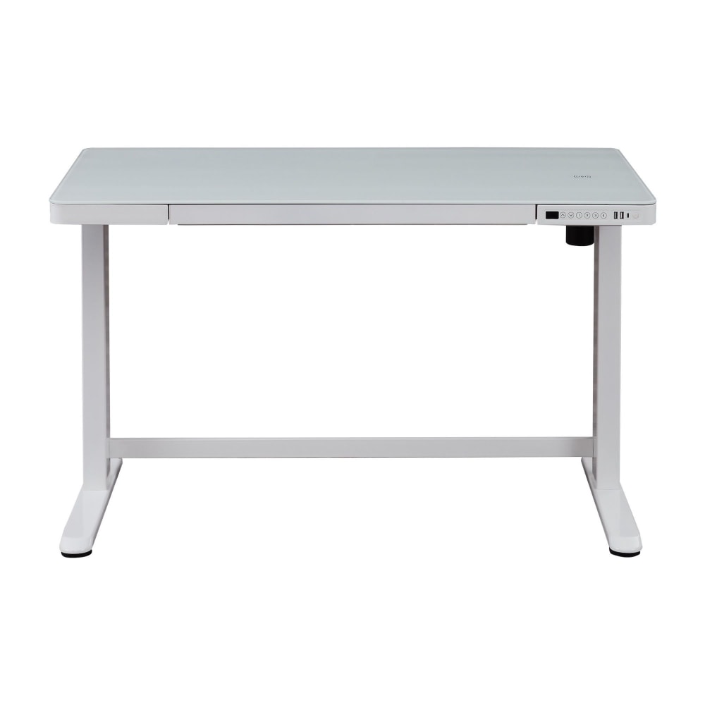 Koble Juno 24inW Adjustable Standing Computer Desk, White