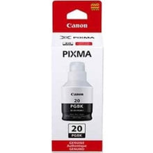 Load image into Gallery viewer, Canon GI-20 Pigment Black Ink Bottle - Inkjet - Pigment Black - 1 Pack