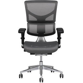 X-Chair X2 Ergonomic Mesh High-Back Task Chair, Gray