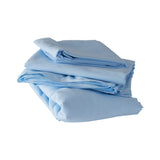 DMI Hospital Bed Sheet Set, 6inH x 36inW x 80inD, Blue