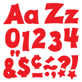 TREND Ready Letters, Friendly Uppercase/Lowercase Combo, 4in, Red, Pack Of 225