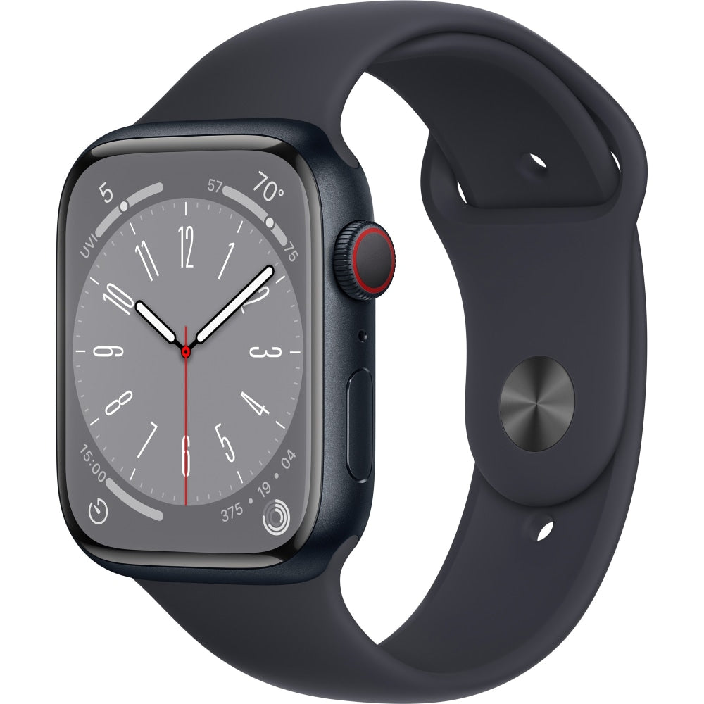 Apple Series 8 Smart Watch, 32GB, 1.38in, Midnight
