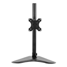 Load image into Gallery viewer, Fellowes Professional Freestanding Single Monitor Arm For 32in Monitors, 18.31inH x 11.03inW x 28.56inD, Black
