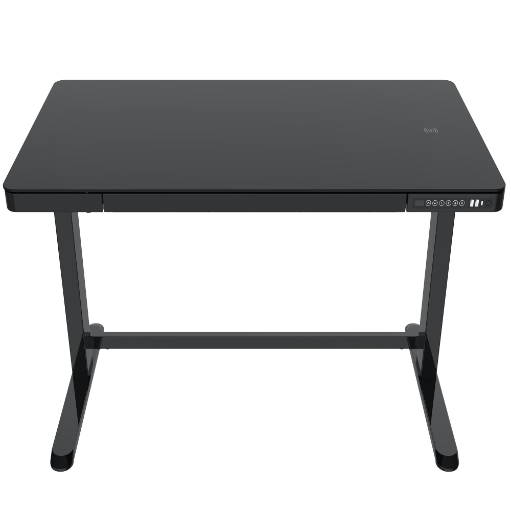 Koble Juno 24inW Adjustable Standing Computer Desk, Black