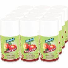 Load image into Gallery viewer, Impact Dispenser Air Freshener Spray - Aerosol - 6000 ftÂ³ - 6.4 fl oz (0.2 quart) - Apple Zing - 30 Day - 12 / Carton - Odor Neutralizer; Residue-free