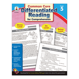 Carson-Dellosa Differentiated Reading For Comprehension, Grade 5