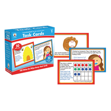 Load image into Gallery viewer, Carson-Dellosa CenterSOLUTIONS Task Cards, Grade 1, Box Of 100 Cards