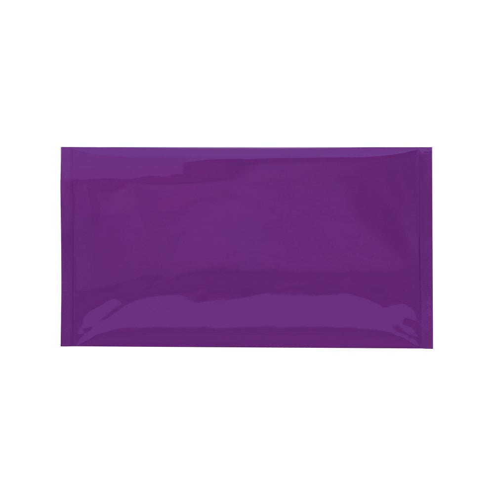 Office Depot Brand Metallic Glamour Mailers, 10-1/4in x 6-1/4in, Purple, Case Of 250 Mailers