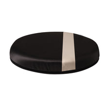 Load image into Gallery viewer, Vivi Relax-A-Bac Swivel Seat Cushion, 1 3/8inH x 12inW x 12inD, Black/Tan