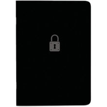 Load image into Gallery viewer, Rediform Password Notebook, 64 Pages, Black