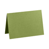 LUX Folded Cards, A7, 5 1/8in x 7in, Avocado Green, Pack Of 500