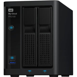 WD 16TB My Cloud PR2100 Pro Series Media Server with Transcoding, NAS - Network Attached Storage - Intel Pentium N3710 Quad-core (4 Core) 1.60 GHz - 16 TB Installed HDD Capacity - 4 GB RAM DDR3L SDRAM