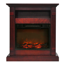 Load image into Gallery viewer, Cambridge Sienna Fireplace Mantel with Electronic Fireplace Insert - Indoor - Freestanding