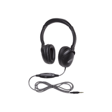 Load image into Gallery viewer, Ergoguys Califone 1017IMT NeoTech 3.5mm Headset With Calituff Braided Cord And Volume Control - Black