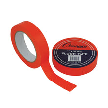 Load image into Gallery viewer, Champion Sports Vinyl Floor Tape, 1in x 36 Yd., Orange