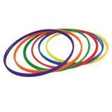 Champion Sports Plastic Hoops, 30in, Assorted Colors, Pack Of 12
