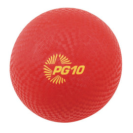 Champion Sports Playground Ball, 10in, Red