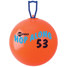 Load image into Gallery viewer, Champion Sports FitPro Pon Pon Hop-Along Ball, 20 1/2in, Red