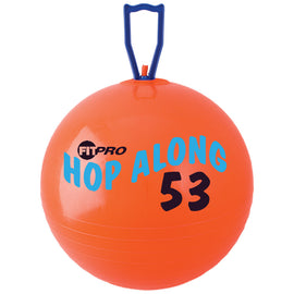 Champion Sports FitPro Pon Pon Hop-Along Ball, 20 1/2in, Red