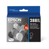 Epson 288XL DuraBrite Black High-Yield Ink Cartridge, T288XL120-S